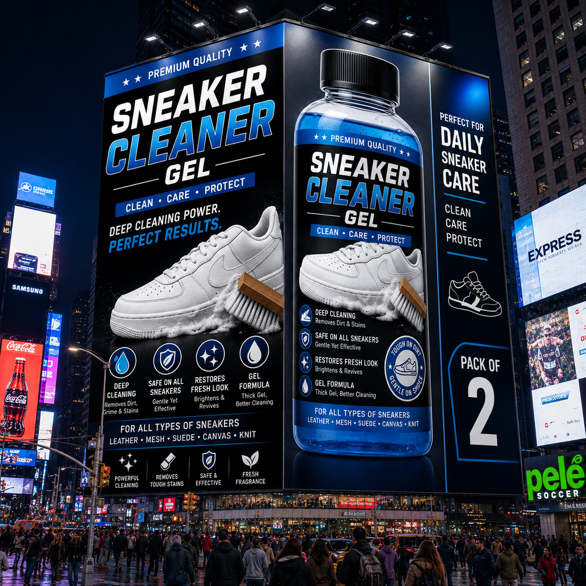 Sneaker Cleaner Gel (Pack of 2)